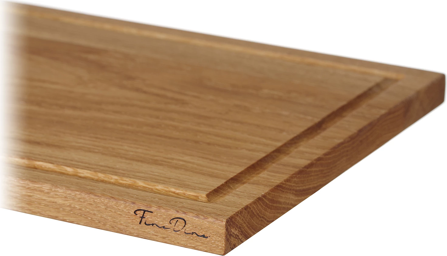 Dërrasë servirjeje Fine Dine Madeira 330x460 mm, dru lisi, kafe