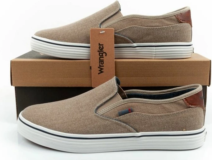 Atlete slip-on për meshkuj Wrangler Calypso, kafe [Madhësia: 43]