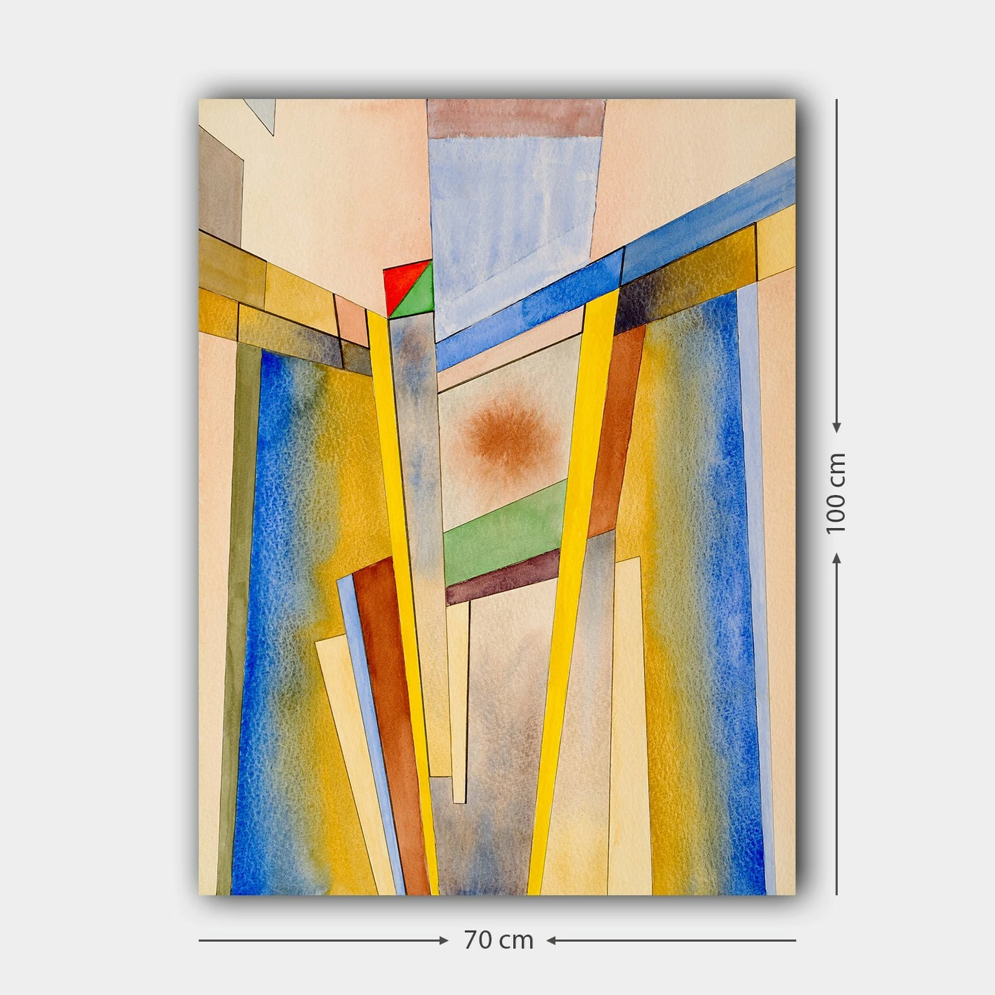 Pikturë dekorative në kanavacë, shumëngjyrëshe, 70x100cm, 102424462_70100