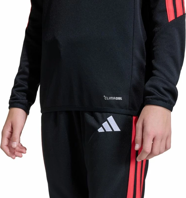 Duks për fëmijë adidas, i zi i bardhë i kuq