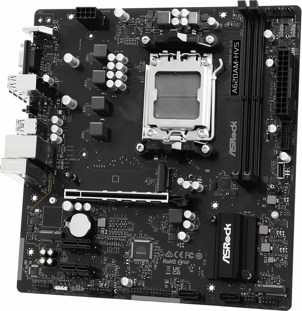 Pllakë amë ASRock A620AM-HVS Micro ATX AM5 DDR5