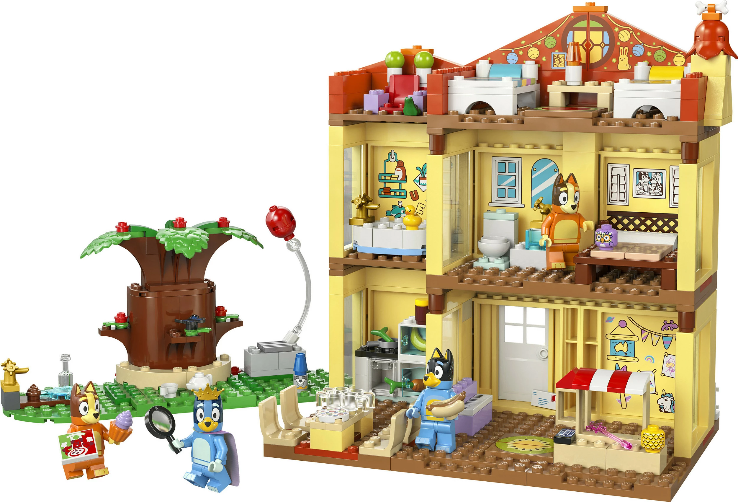 Set ndërtimi LEGO Bluey 11203 Bluey’s Family House, 382 copë, 4+, multikolor