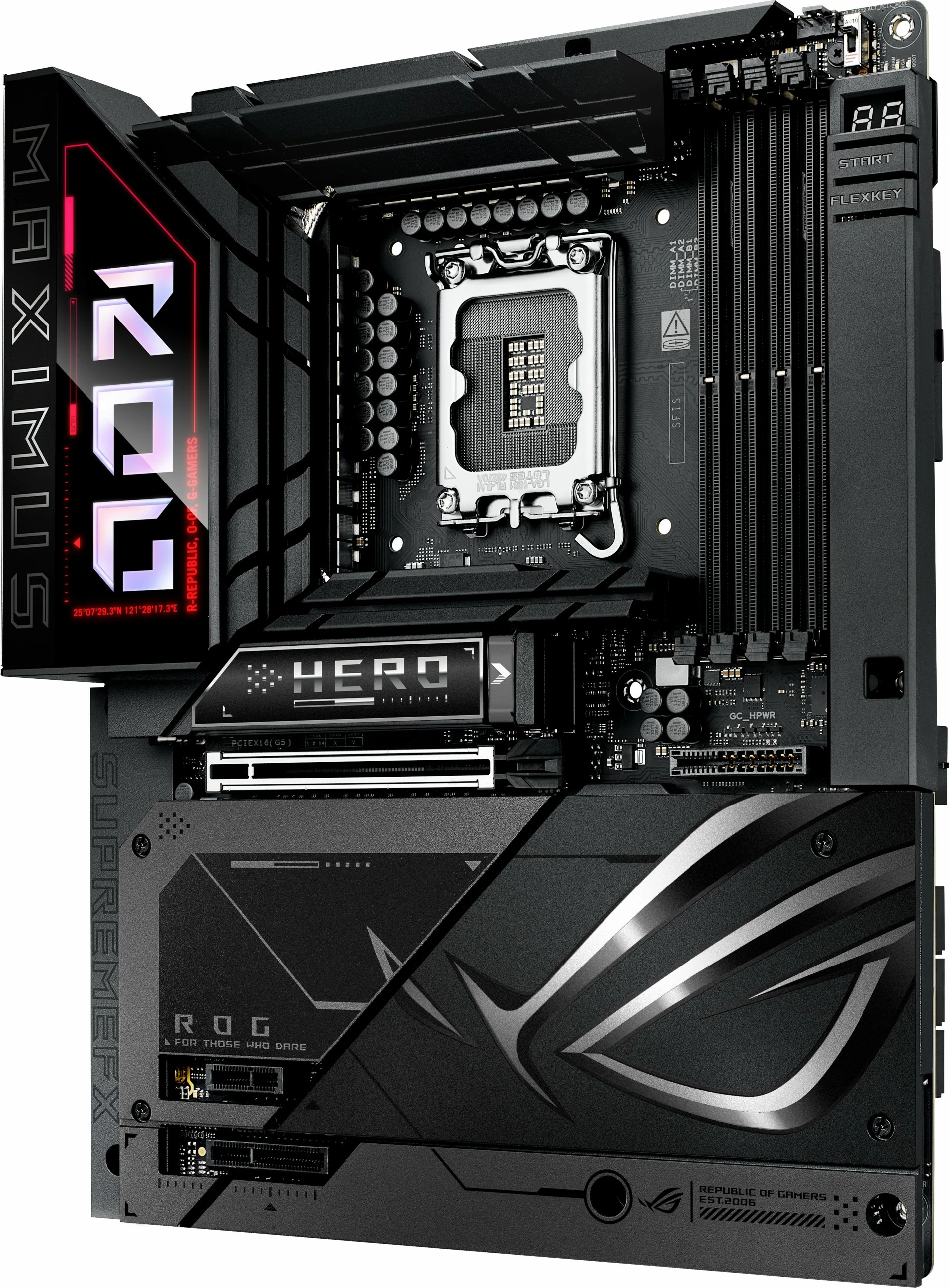 Pllakë amë ASUS ROG MAXIMUS Z890 HERO BTF, Intel, LGA 1851, DDR5, 256 GB