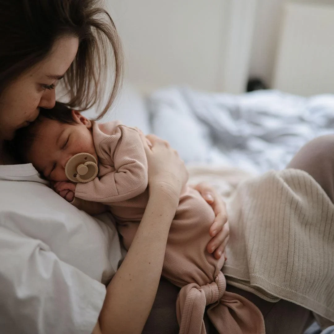 Biberon FRIGG Rope, 0-6 muaj, 2 copë, bezhë/e bardhë