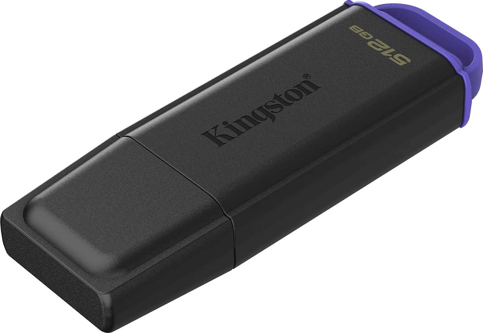 USB stick Kingston 512GB, USB 3.2 Gen 1, e zezë/vjollcë