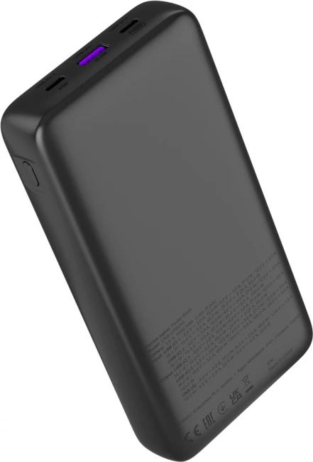 Power bank CANYON PB-240 25000mAh PD 140W me display, Dark Grey
