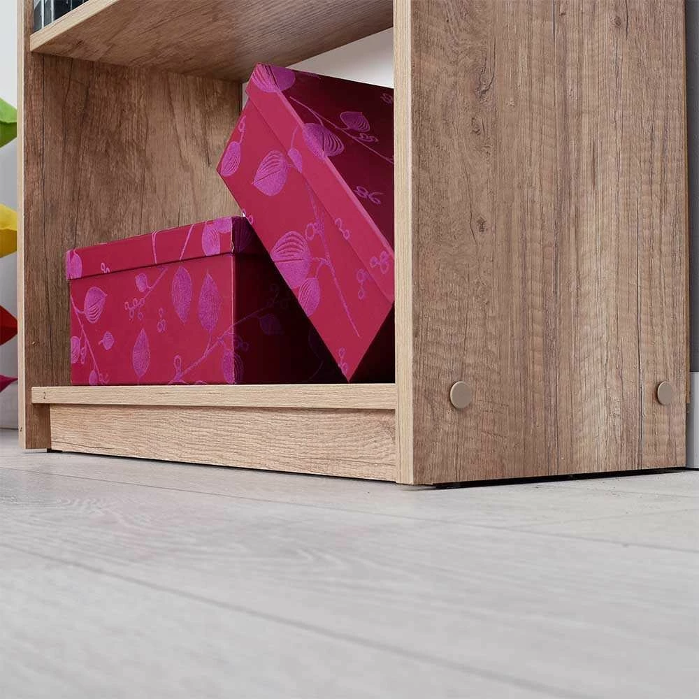 Raft librash Hanah Home, Ktp-150-Tt-1, ngjyrë arre e çelët