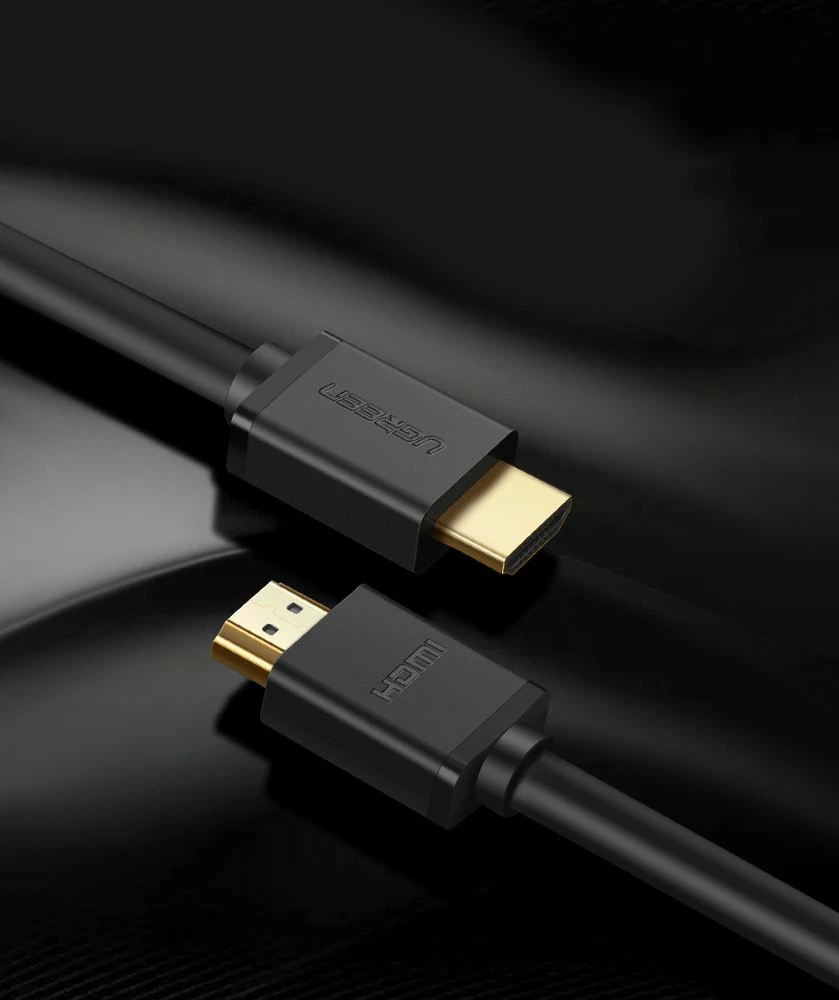 Kabllo HDMI Ugreen HD104 10110, 10 m, 4K, E zezë