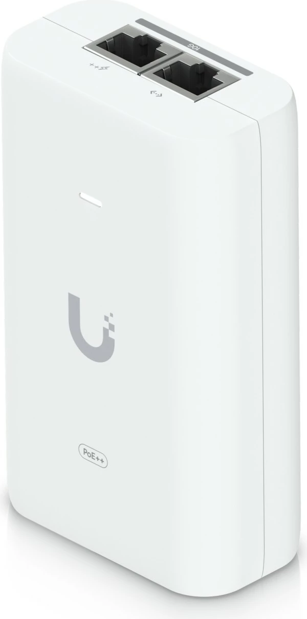 Adapter PoE++ Ubiquiti UACC-PoE++-10G, 10 Gigabit Ethernet, 54V, i bardhë