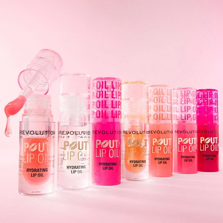 Revolution Pout Lip Oil - Lychee Clear