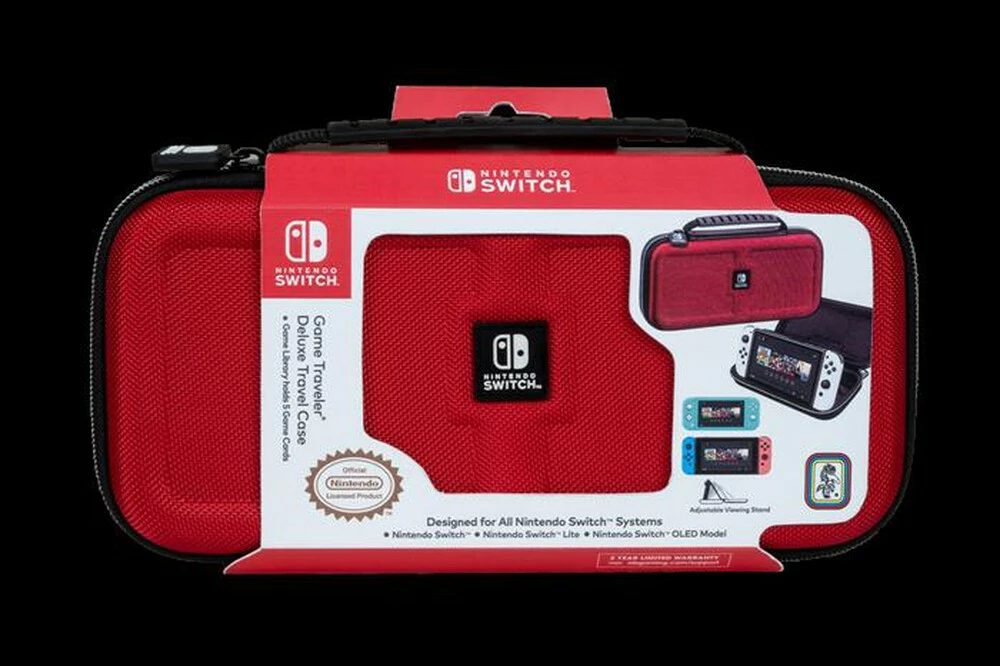 Mbështjellës Nintendo Switch Custodia Official, i kuq