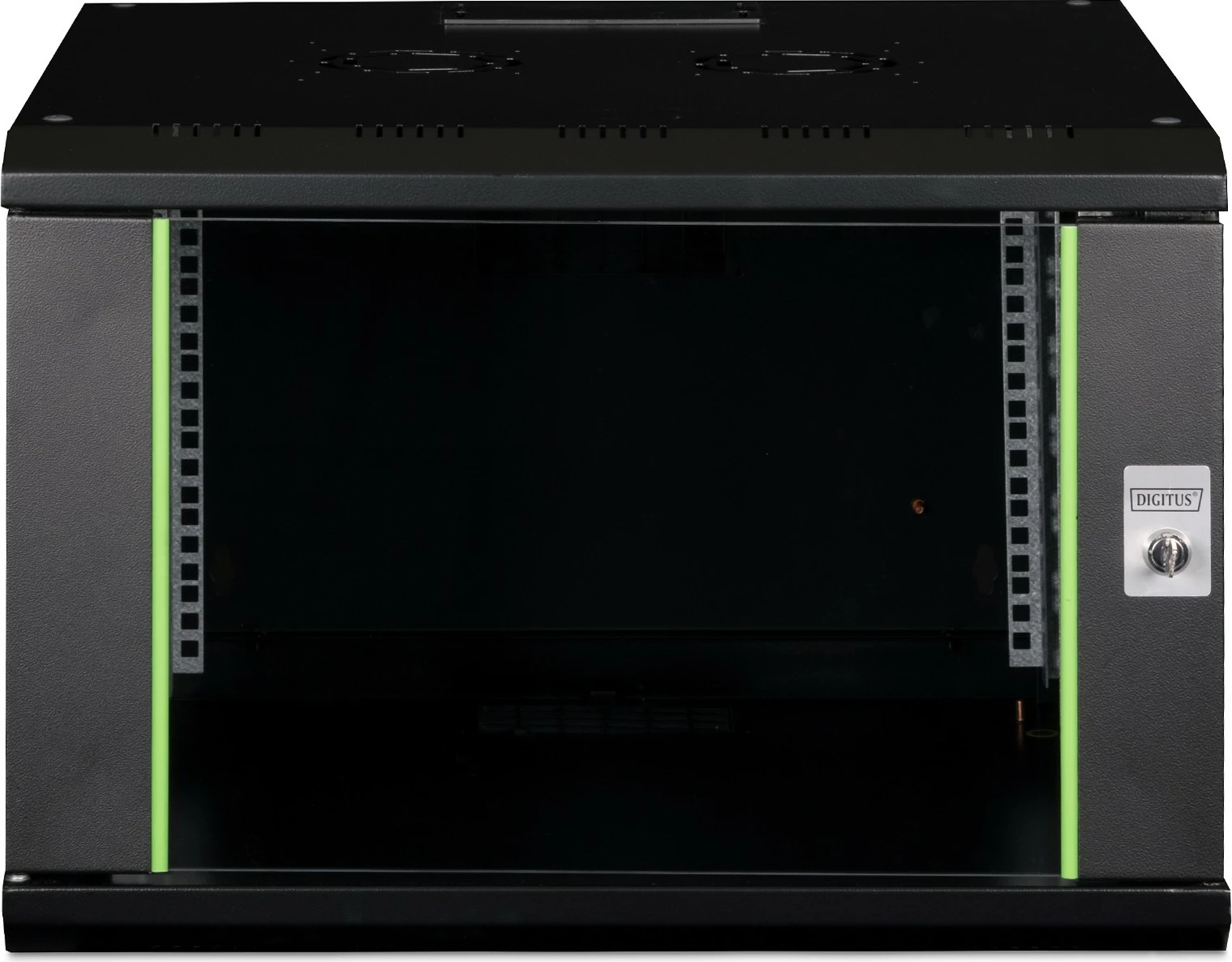 Kasë muri Digitus Unique 7HE 19", 420x600x600mm, e zezë