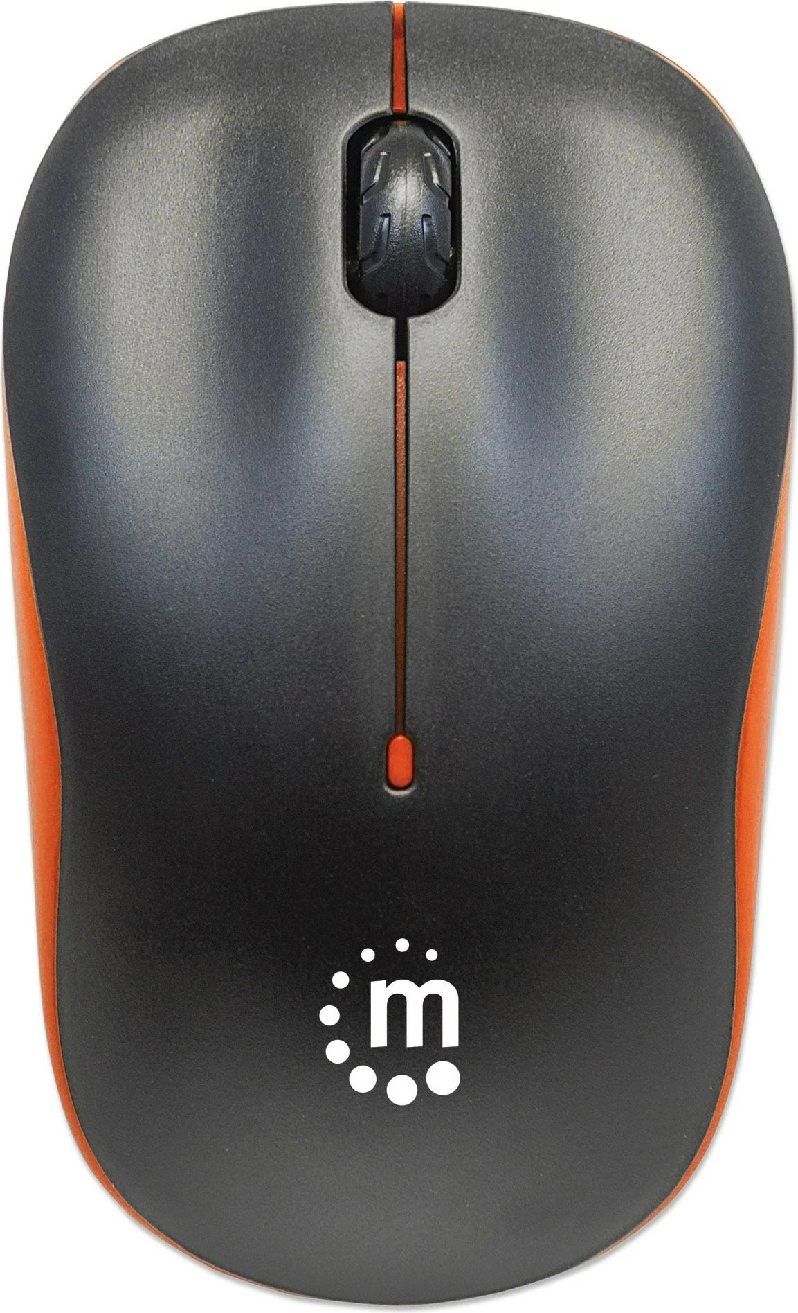 Maus wireless MANHATTAN Success, optik, 1000dpi, portokalli