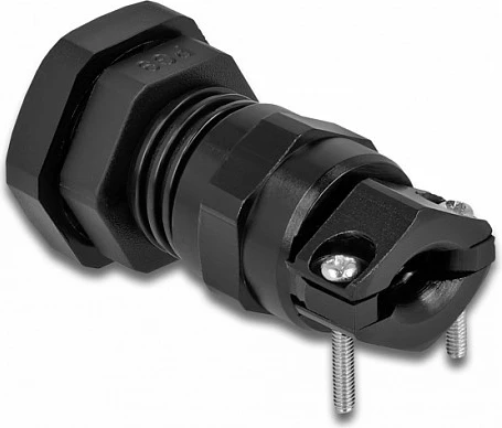 Kabelgland DeLOCK PG9, IP68, për kabllo 4-8 mm, i zi