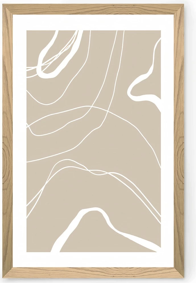 Pikturë dekorative për mur, shumëngjyrëshe, Tekhammdf136, 33x48cm