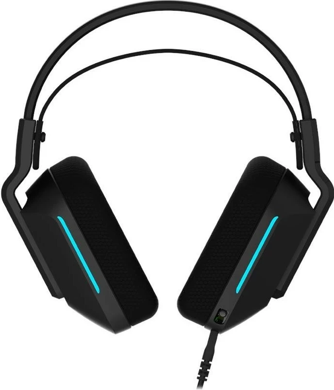 Kufje gaming Aqirys Alya 7.1 VS, me mikrofon të ndashëm, 7.1 surround, të zeza