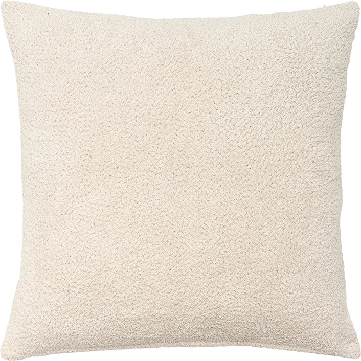 Jastëk dekorativ Mornington, pambuk, viskozë, i bardhë, 50x50cm
