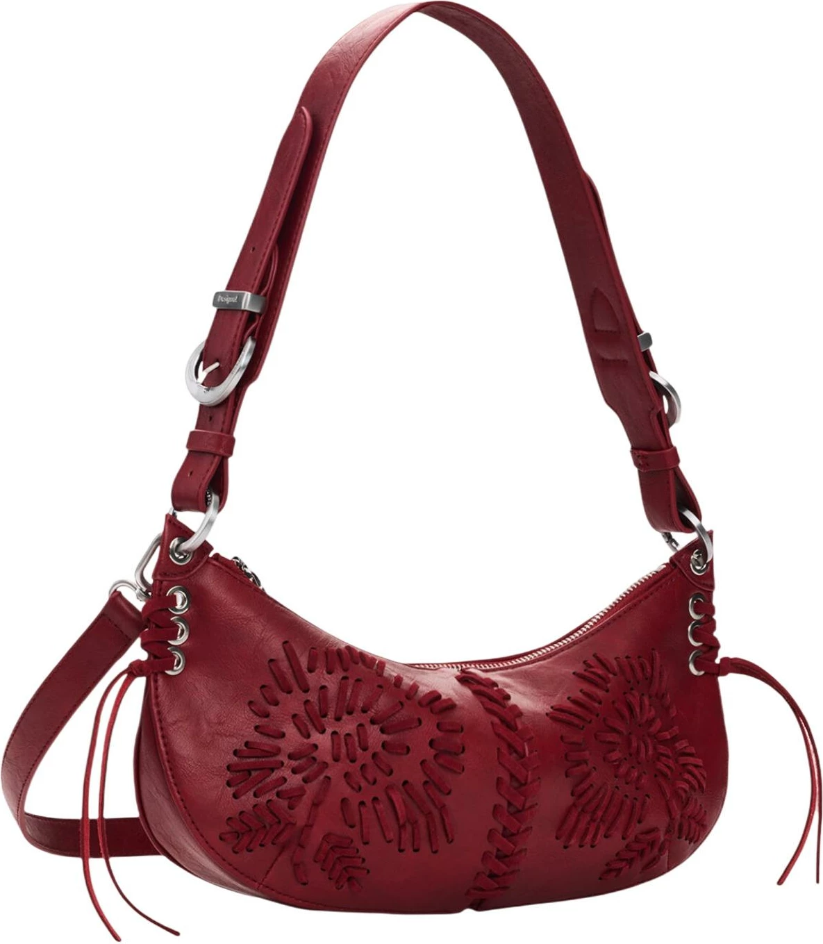Çantë krahu Desigual Alisio Castres Long 26WAXP81, e kuqe