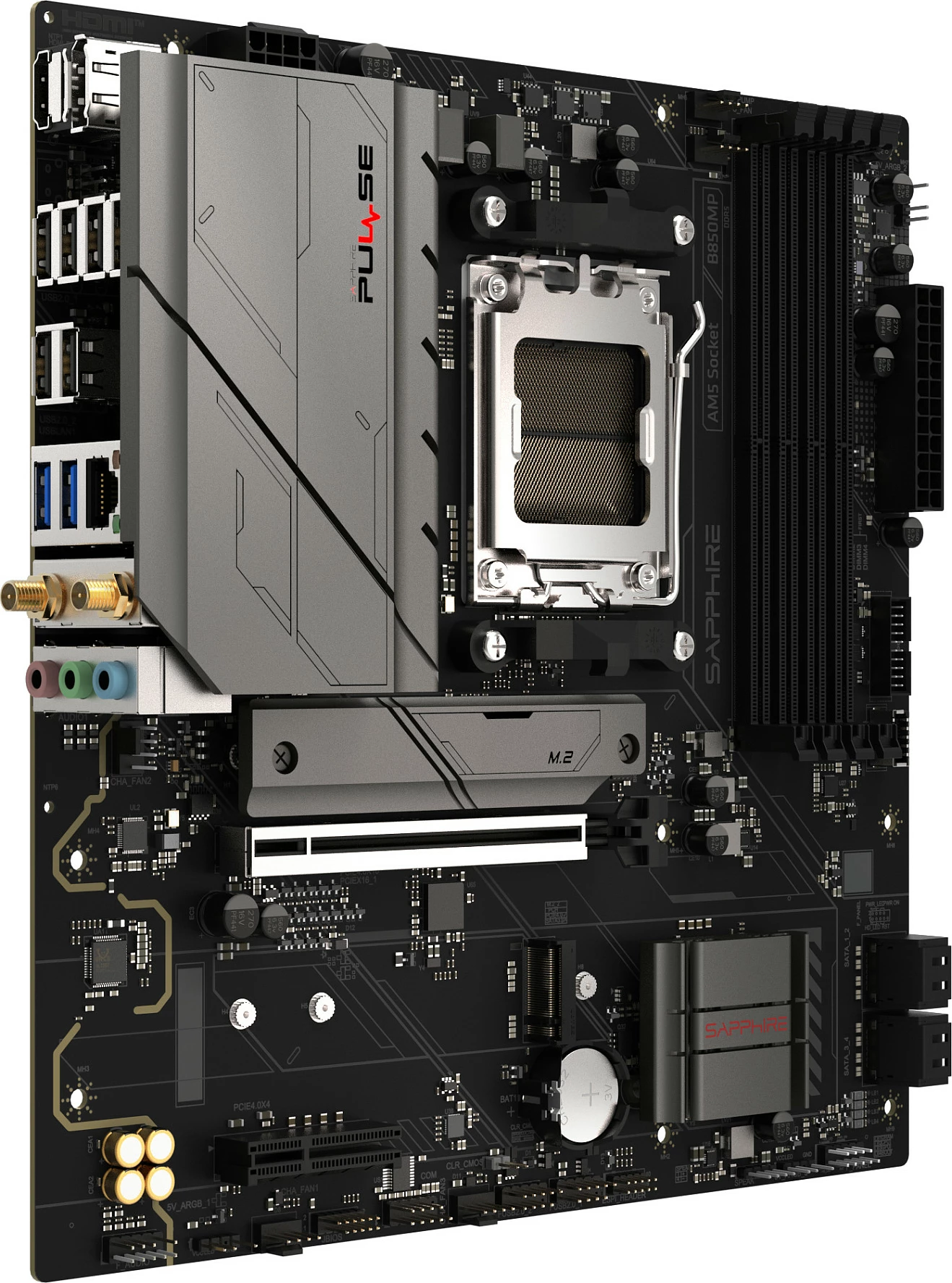 Pllakë amë Sapphire PULSE B850M WIFI, Socket AM5