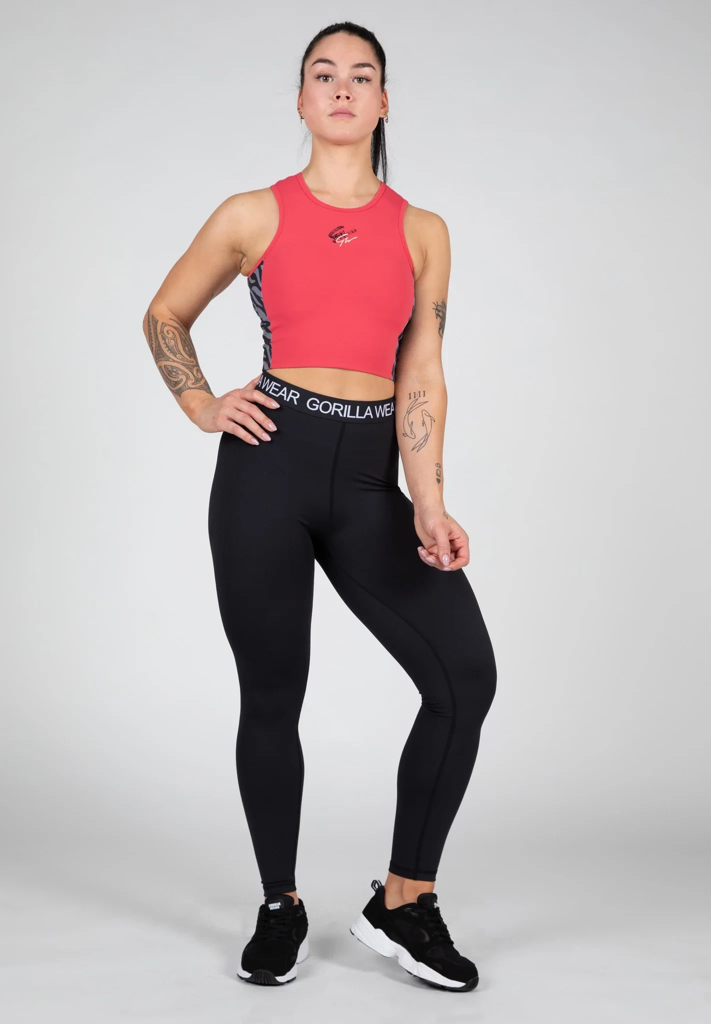 Zion Crop Top - E kuqe
