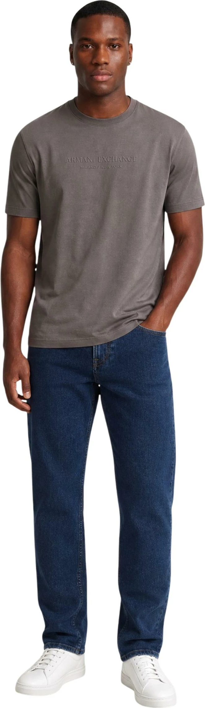 Maicë për meshkuj Armani Exchange XM001280 AF10361, kafe [Madhësia: XS]