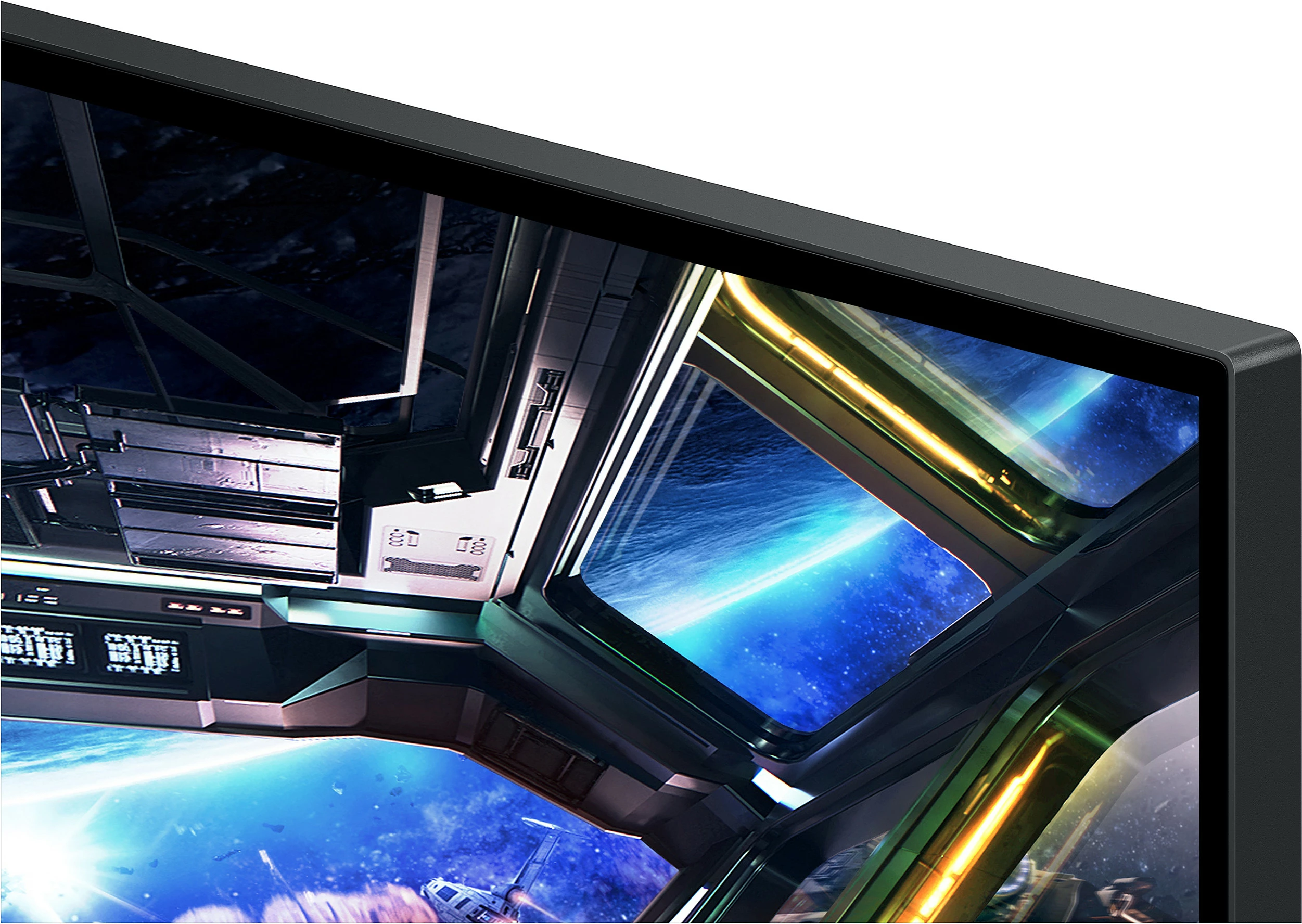 Monitor Samsung Odyssey G7 G70F S27FG702EU, 27", 4K UHD, FreeSync Premium, e zezë