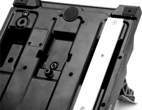 Adapter montimi Thrustmaster T-LCM Cockpit Adaptor 4060167, profile metalike për montim pedalesh në kokpit, argjendtë