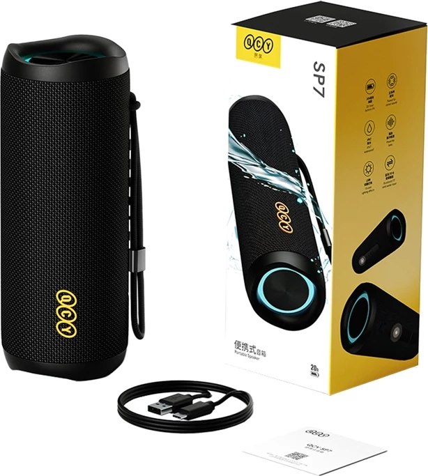 Altoparlant pa tela QCY SP7, Bluetooth, 40W, IPX7, i zi