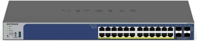 Switch NETGEAR GS728TXP, 28 porta, PoE, Managed, 10G, i zi