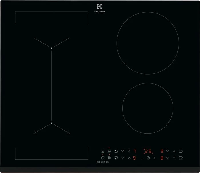 Pllakë gatimi induksion Electrolux LIV63431BK 60 cm 4 zona Bridge PowerBoost 7.35 kW e zezë