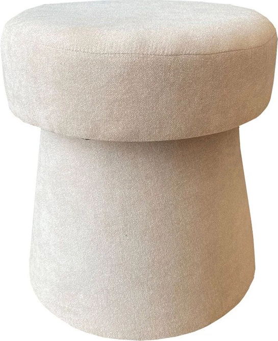 Stool Corcho, ngjyrë bezhë e çelët, 40x40x43cm