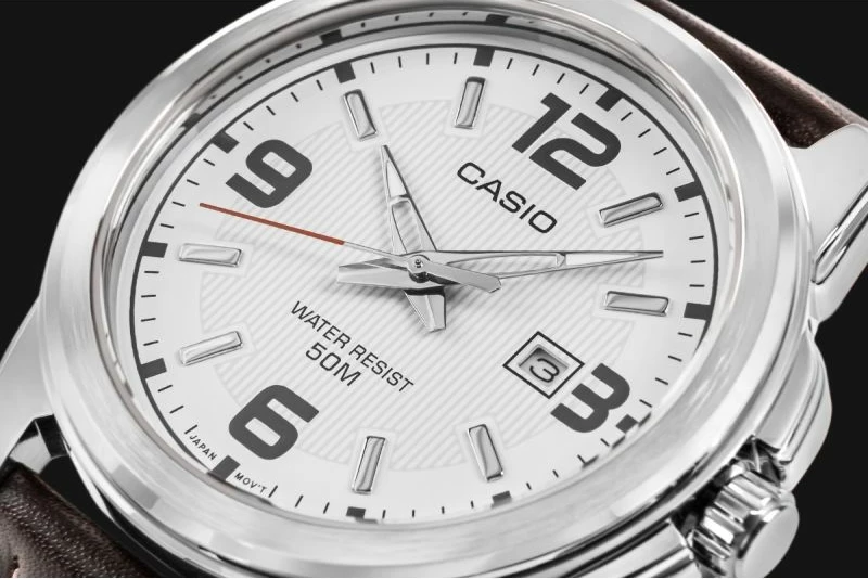 Orë dore për meshkuj CASIO MTP-1314PL-7AVEF, kafe