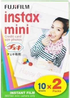 Film instant Fujifilm Instax Mini Glossy 5.4x8.6 cm, 20 fletë (10x2)
