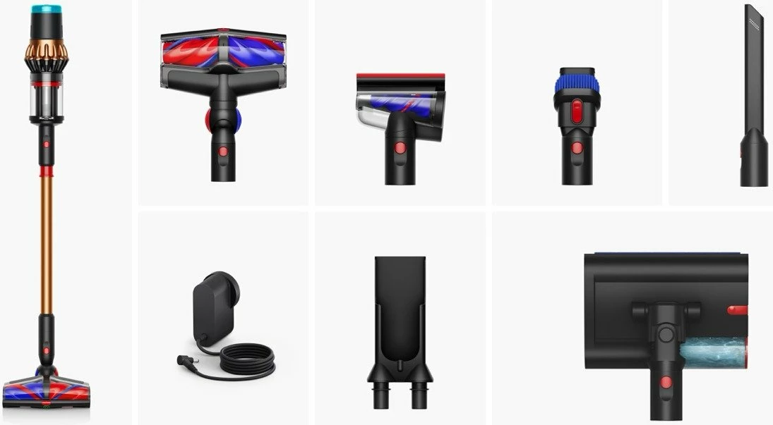 Fshesë me korrent pa kabllo Dyson V16 Piston Animal Submarine 492969-01, 315 AW, 70 min, 1.3 L, e zezë, set me kokë Submarine 2.0 dhe docking station