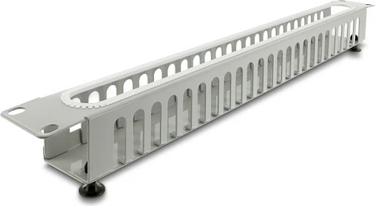Panel menaxhimi kabllosh DeLOCK 67278, 1U, 19", çelik, gri