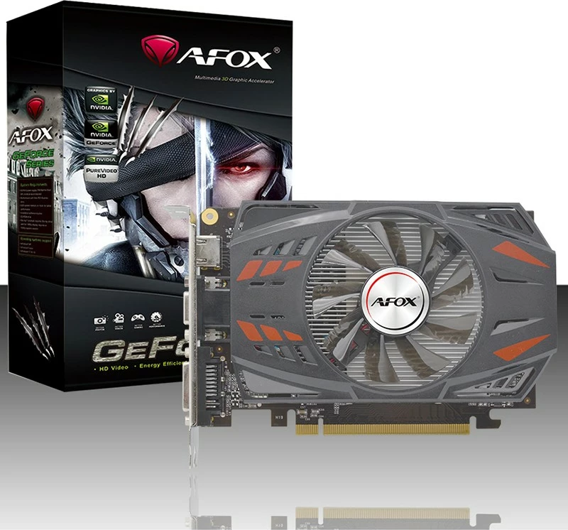 Kartelë grafike Afox GeForce GT 730, 4GB GDDR3, PCI Express, e zezë