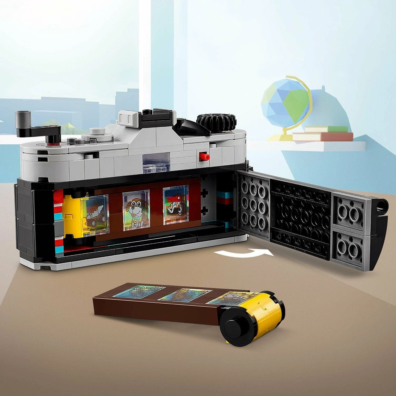 Set LEGO Creator 3-in-1 Retro Style Camera 31147, 261 copë