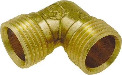 Bërryl lidhës KAN-therm 9012.20 G1/2\" (1/2\") me fije të jashtme, brass