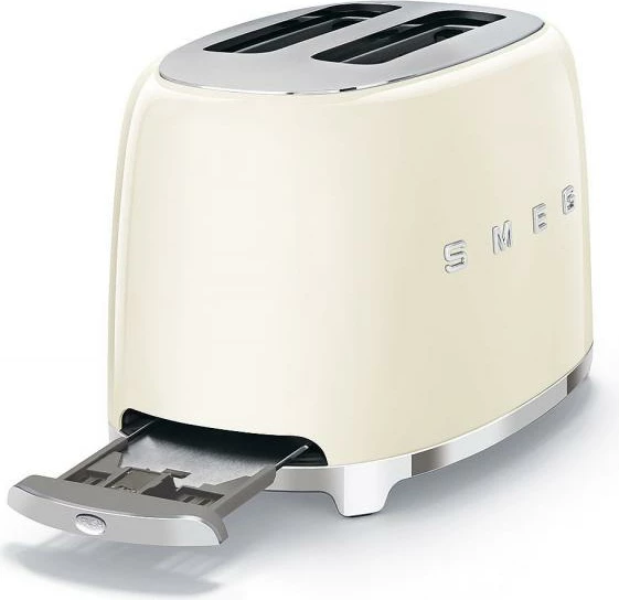 Toster SMEG TSF01CREU 2-feta, krem