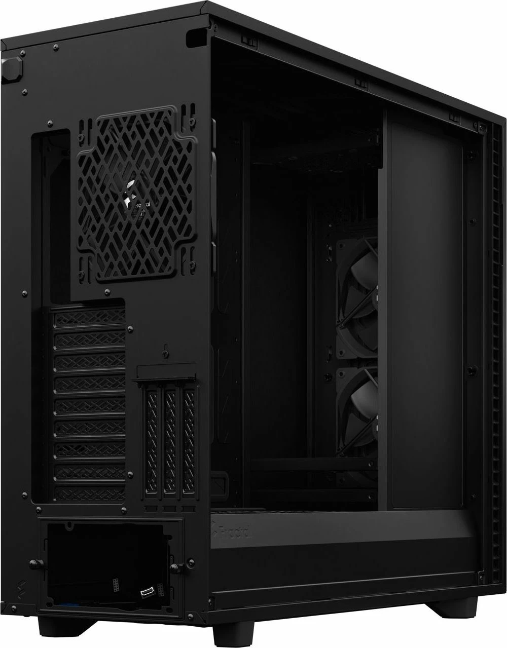 Kasë Fractal Design Define 7 XL FD-C-DEF7X-03 Full Tower, xham i temperuar, ATX/eATX, e zezë