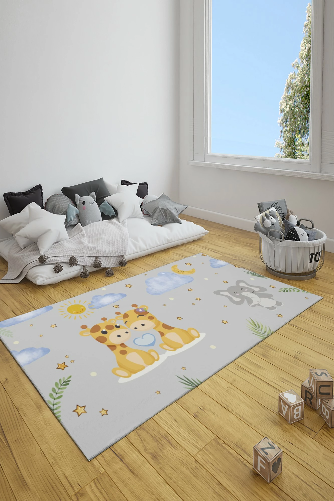 Qilim për fëmijë, shumëngjyrësh, 160x230cm, Conceptum Hypnose CT-3108