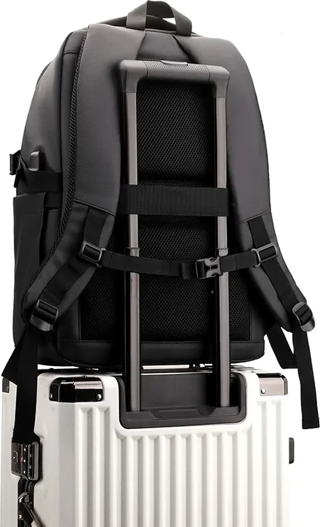 Çantë shpine, 48x30x16 cm, e zezë