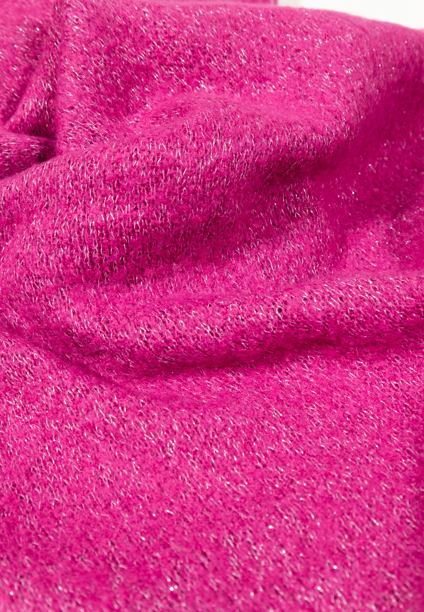 Shall për femra Pieces Pcpyron Long Lurex Noos BC 17110447, fuchsia