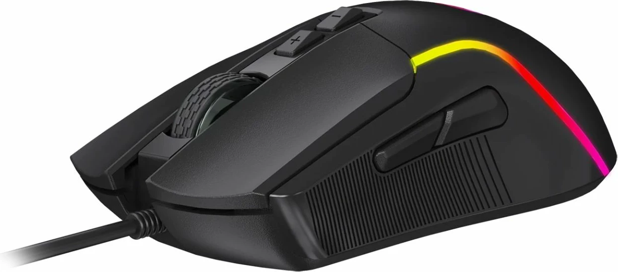 Set periferikësh gaming Marvo CM416 4në1, tastierë 104 taste membrane, maus 8000 DPI, kufje over-ear 50 mm, layout SLO/HR, i zi