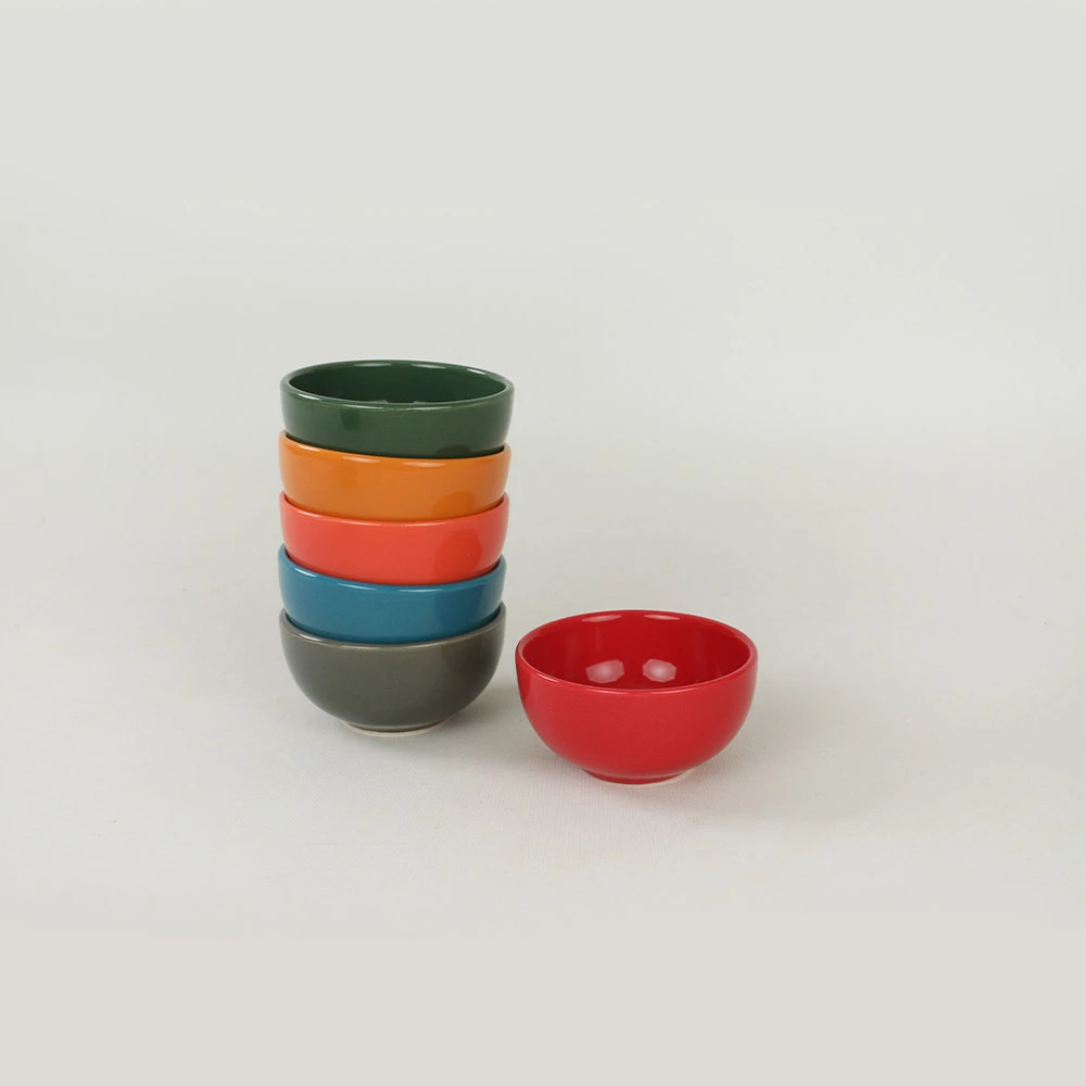Set tasash qeramike (6 copë), shumëngjyrëshe, Hermia Concept, ST101606F16XA000000MAZ1000
