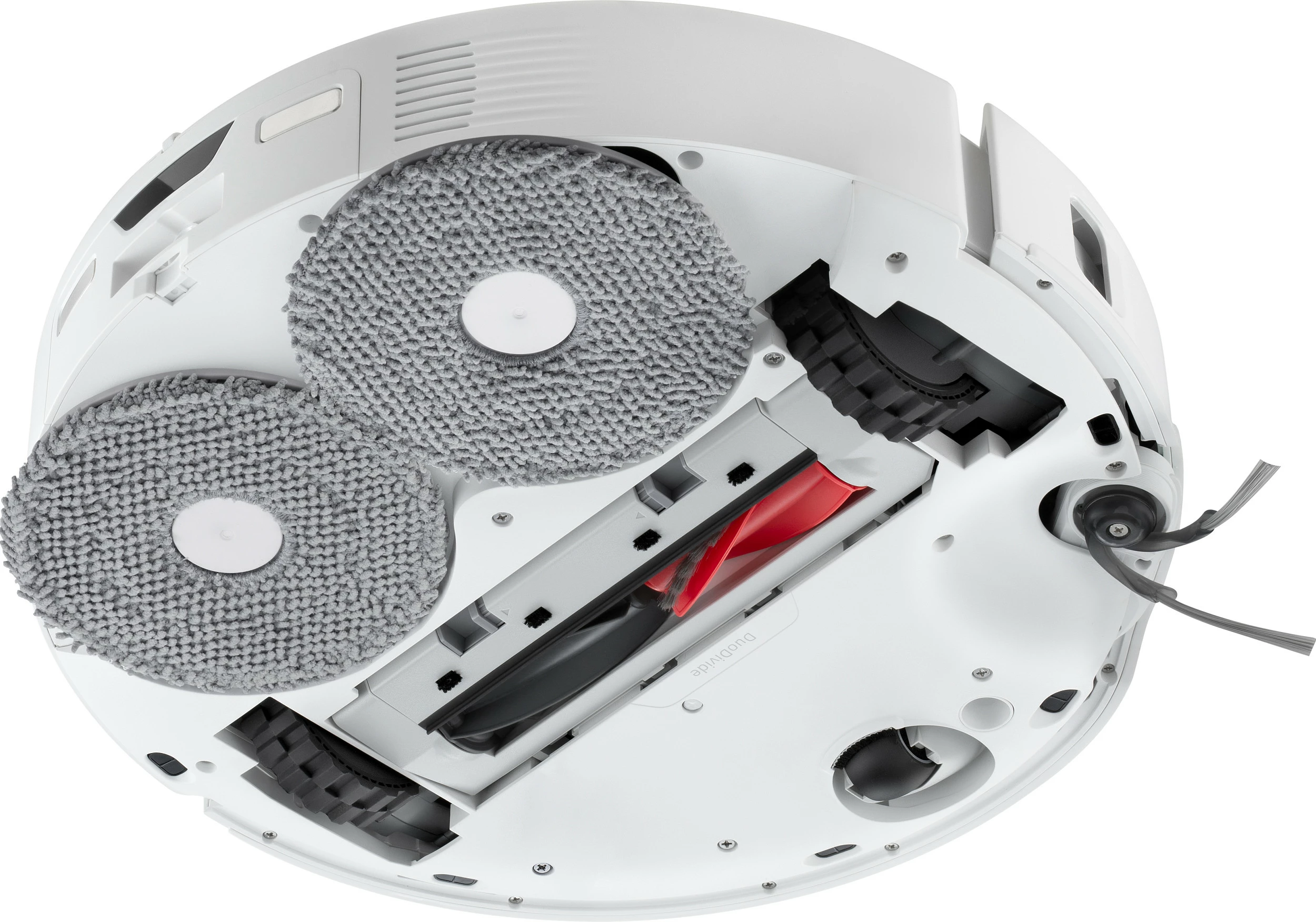 Robot fshesë Roborock Q Revo Curv, 0.325L, 2.5L bazë, i bardhë