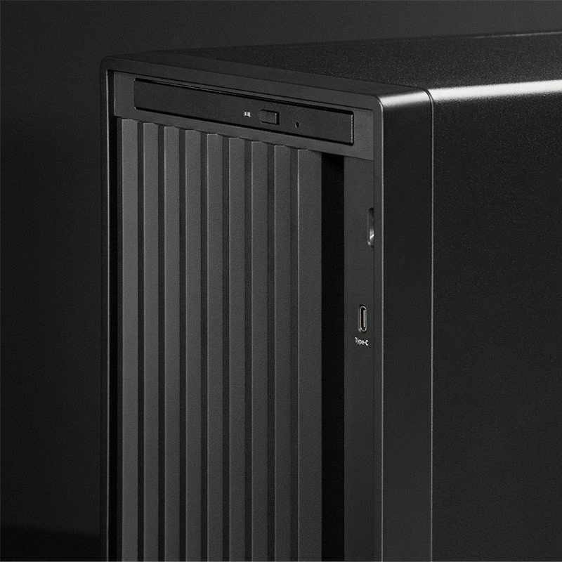 Kasë Chieftec BS-20B-OP mini tower uATX/Mini-ITX, pa PSU, USB-C, pa dritare, e zezë