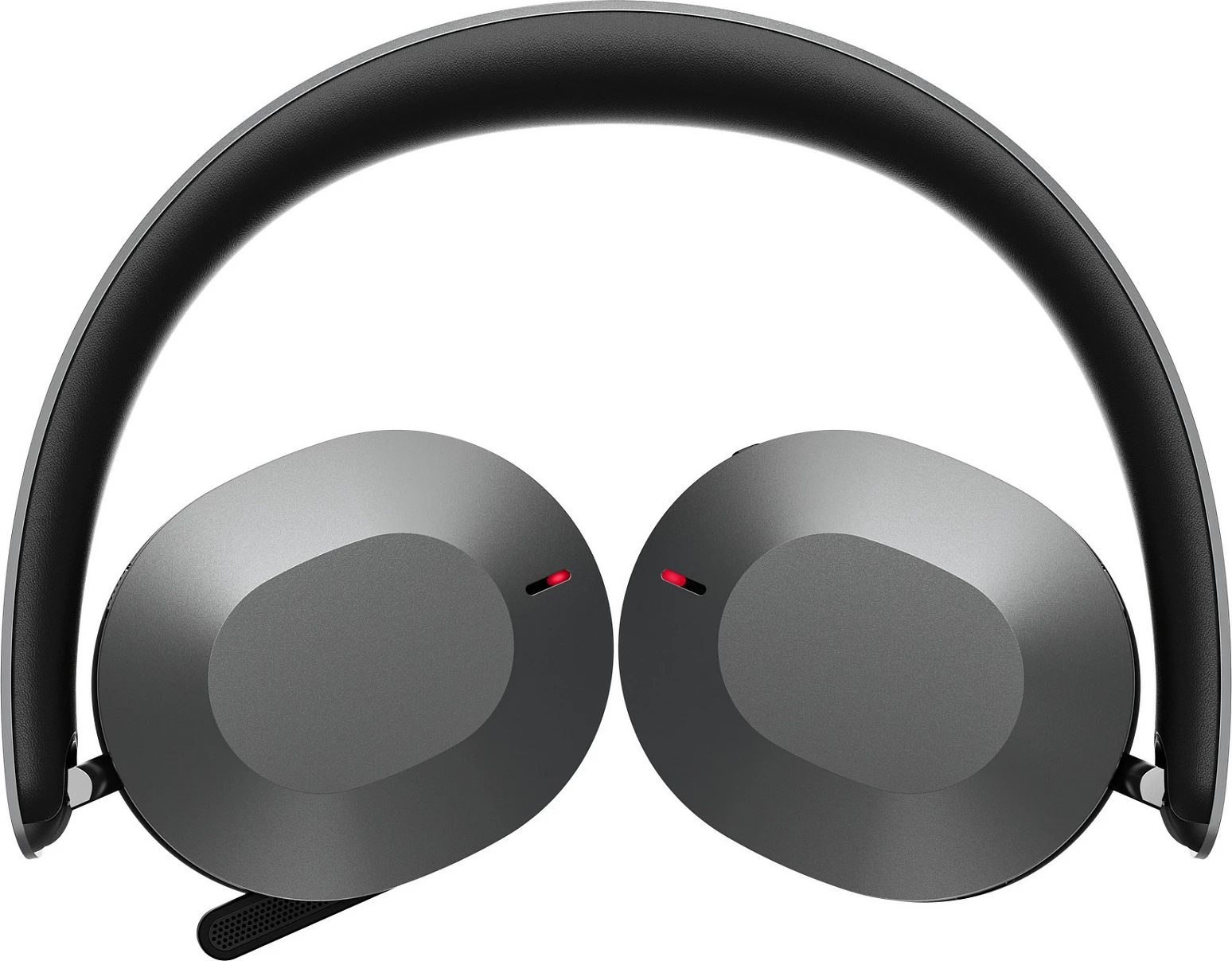 Kufje Lenovo 4XD1T60925, Wireless Bluetooth 5.3, ANC, Teams, Thunder Gray