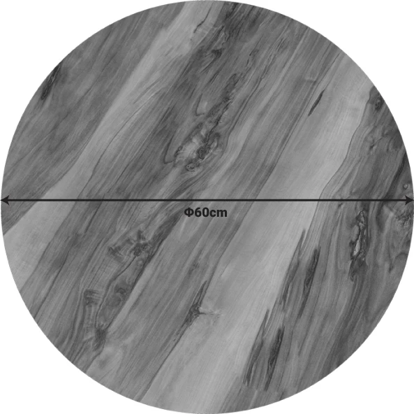 Sipërfaqe Tavoline Noble HPL arre 60x60cm trashësi 12mm