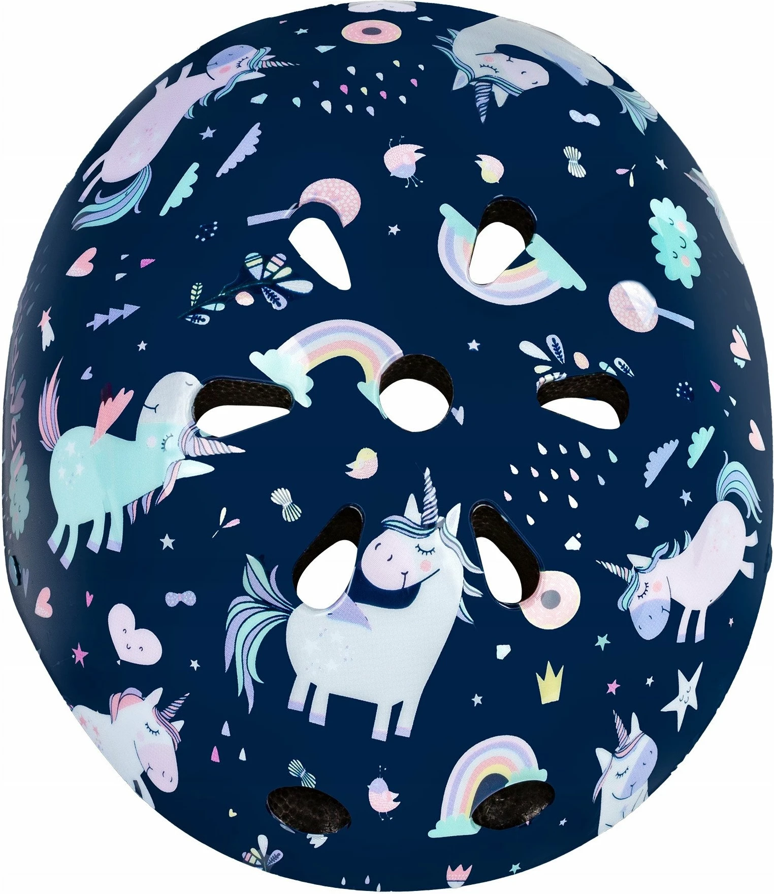 Helmet mbrojtës Kidwell ORIX PLUS, M (52-56 cm), Unicorn, blu e errët